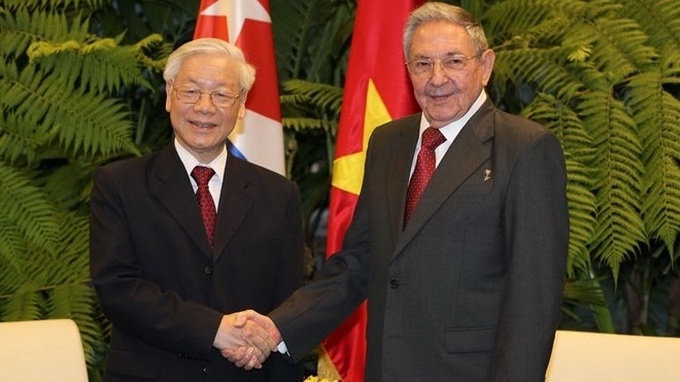 Vietnam, Cuba issue joint statement - 1