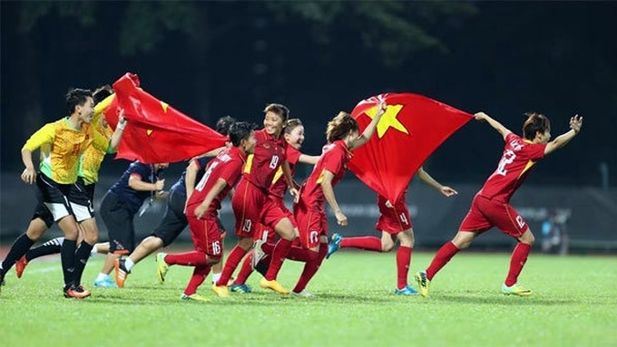 Vietnam’s female football crowned SEA Games champions - 1 Vietnam’s female football crowned SEA Games champions - 1
