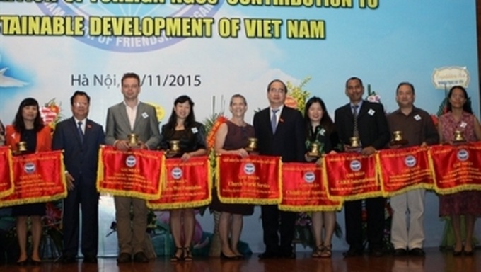 Foreign NGOs honoured for contributions to Vietnam’s development - 1
