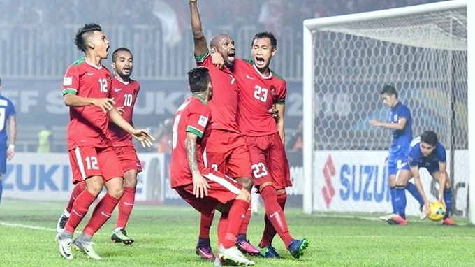 Indonesia beat Thailand 2-1 in AFF Suzuki Cup 2016 final - 1 Indonesia beat Thailand 2-1 in AFF Suzuki Cup 2016 final - 1