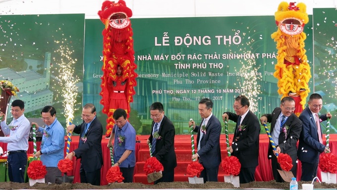 Phu Tho commences construction of first waste-to-energy plant - 1 Phu Tho commences construction of first waste-to-energy plant - 1