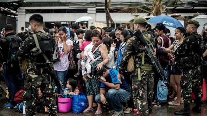 US, British warships sent to typhoon-hit Philippines - 1