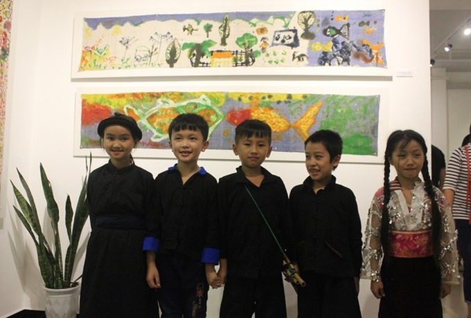 Exhibition features ethnic and kids' art - 1