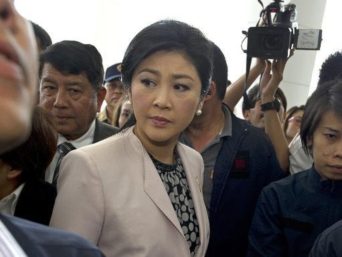 Thai PM defends herself against negligence charges - 1 Thai PM defends herself against negligence charges - 1