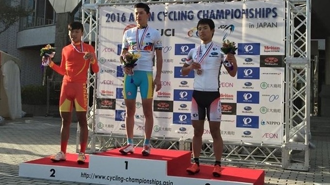Vietnamese cyclist wins silver in Asia tourney - 1 Vietnamese cyclist wins silver in Asia tourney - 1