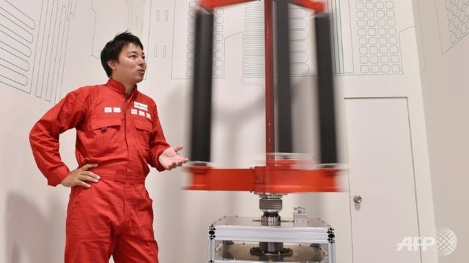 Japan scientist eyes energy burst from 'typhoon turbine' - 1 Japan scientist eyes energy burst from 'typhoon turbine' - 1