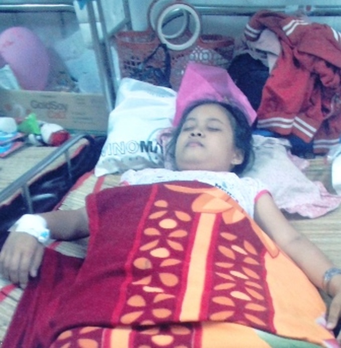 Poor couple powerless to save daughter with leukemia - 1