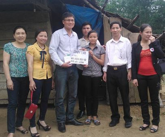 DTiNews readers support orphan girl in Ha Tinh Province - 1