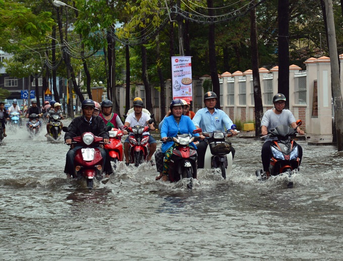 Pabuk floods Ca Mau City - 1