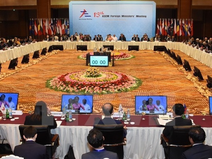 13th ASEM Foreign Ministers’ Meeting kicks off in Myanmar - 1