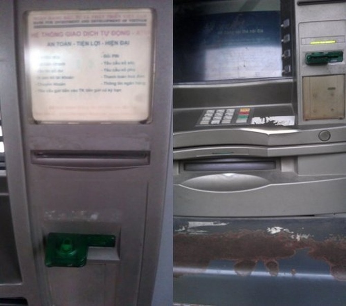 Substandard ATM machines in Hanoi - 1 Substandard ATM machines in Hanoi - 1