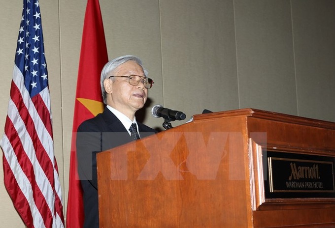 Party leader talks US-Vietnam relations at CSIS - 1