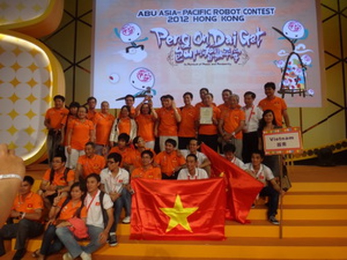 Vietnam wins second prize at ABU Robocon Contest - 1