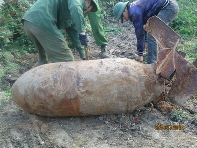 500-pound bomb disarmed in Thai Binh - 1