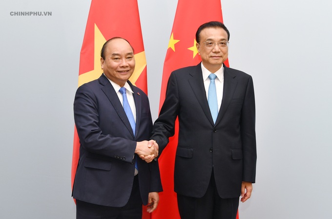 PM Phuc meets Chinese, Norwegian counterparts in Brussels - 1