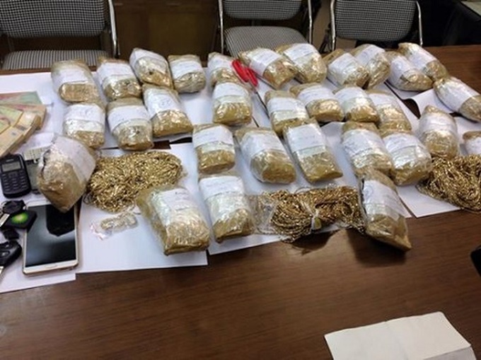 Over 33 kilograms of smuggled gold jewellery seized - 1