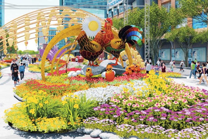 HCM City to open largest flower street yet for Tet - 1