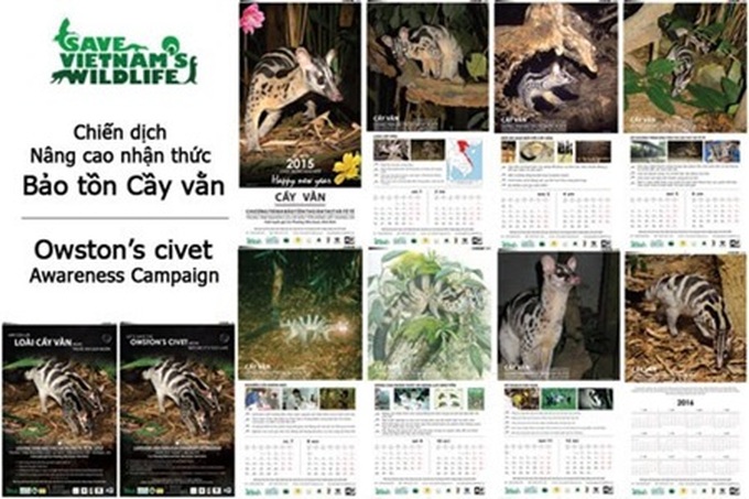 Civet-conservation posters distributed - 1