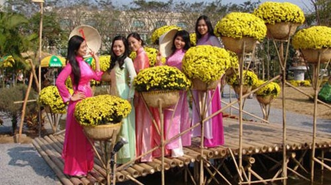 Flower festival to add colour to Tet - 1