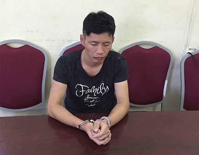 Men arrested for Quang Ninh petrol station theft - 1