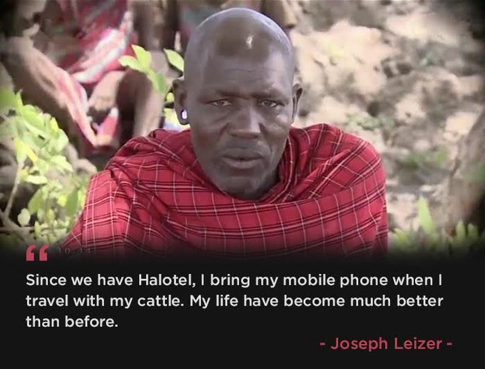 Vietnamese people help build telecommunication service in Africa - 1