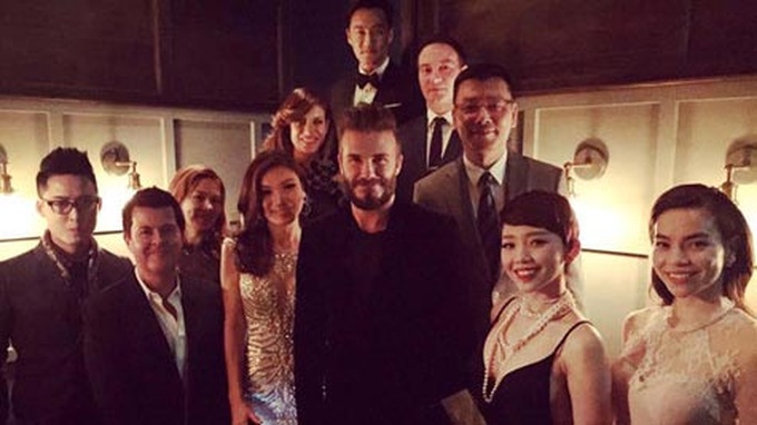 David Beckham invites Vietnamese stars to attend Beijing party - 1