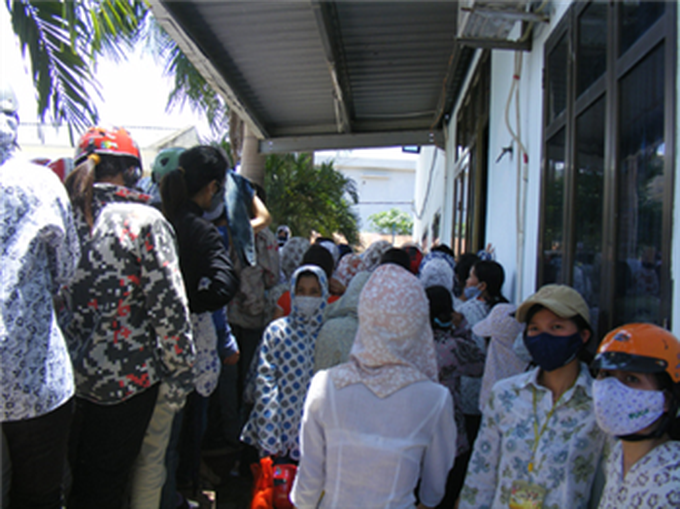 Nghe An workers strike - 6 Nghe An workers strike - 6