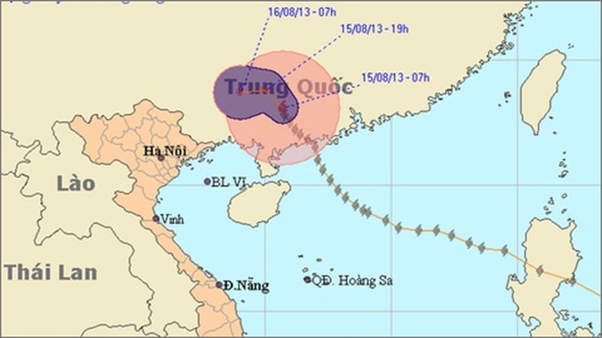 Storm Utor to sweep over northern region - 1 Storm Utor to sweep over northern region - 1