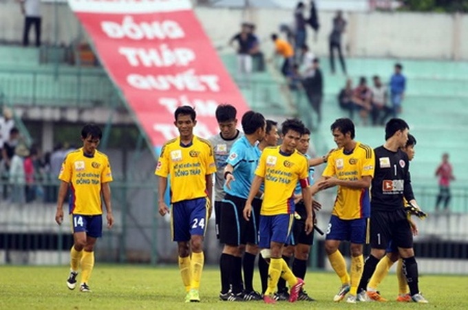 Dong Thap withdraw from V-League - 1