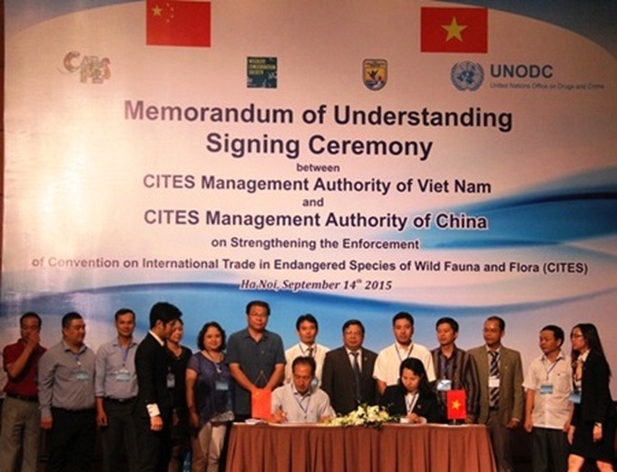 Vietnam, China strengthen stances on wildlife protection - 1
