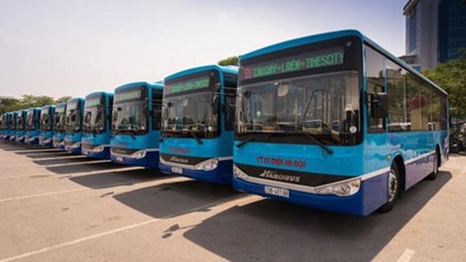 Hanoi bus fleet modernised - 1