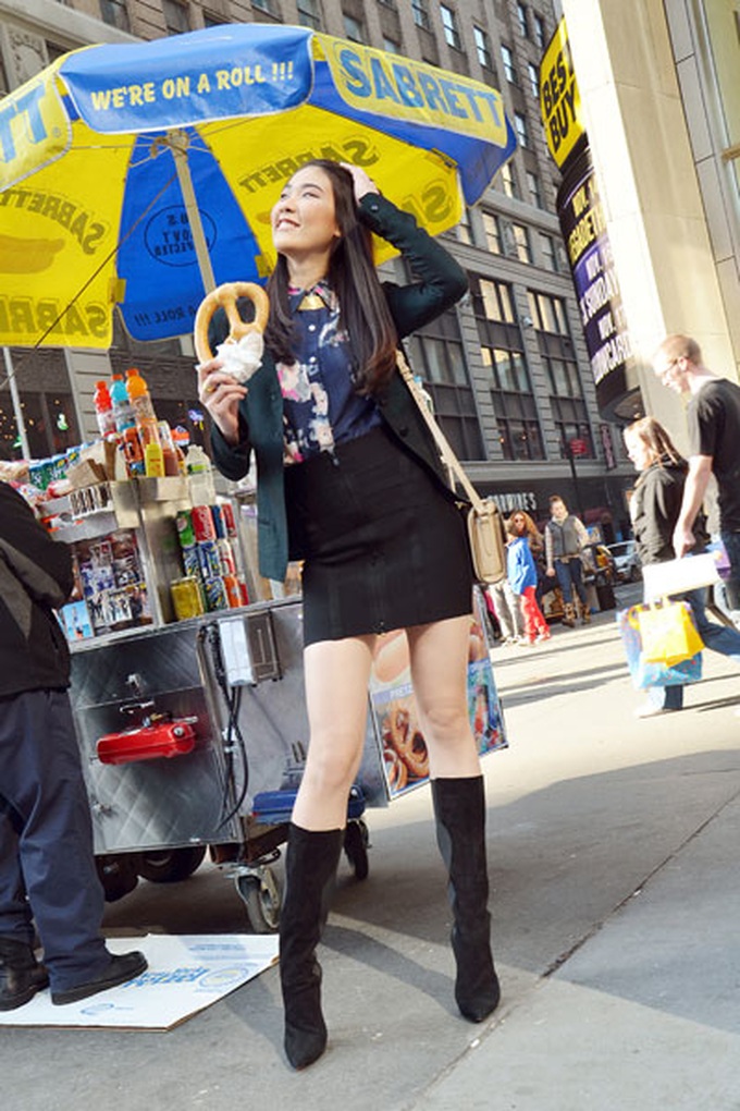 Vietnamese models pose in New York - 5 Vietnamese models pose in New York - 5