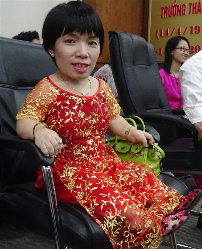 Vietnamese disabled woman wins Kovalevskaia Award - 1