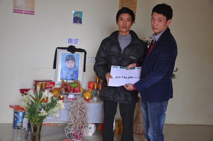 DTiNews readers help cancer farther, but too late for his son - 2