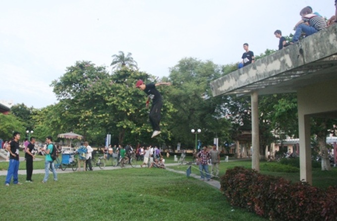 Parkour comes to Hue - 3 Parkour comes to Hue - 3