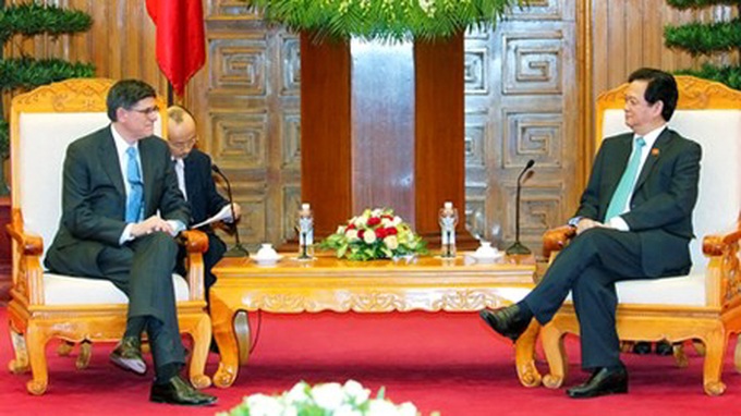 PM welcomes US Treasury Secretary - 1 PM welcomes US Treasury Secretary - 1