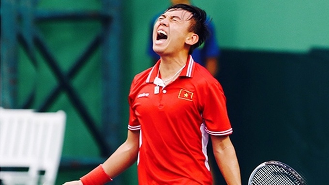 Vietnamese tennis star wins doubles title at China F12 Futures - 1 Vietnamese tennis star wins doubles title at China F12 Futures - 1