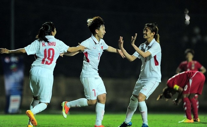 Vietnam qualify for 2018 AFC Women’s Asian Cup finals - 1