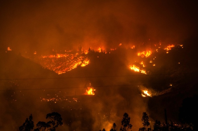 Six people killed by Chile wildfires - 1 Six people killed by Chile wildfires - 1