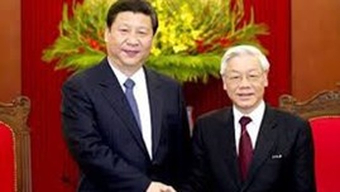Vietnam, China leaders hail progress in relations - 1