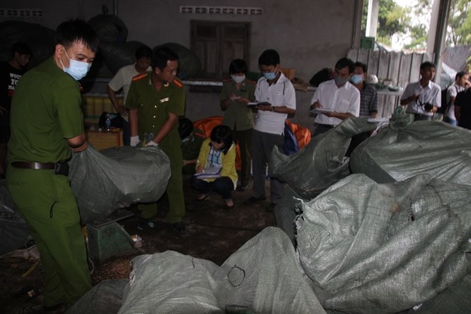 Shops in Khanh Hoa caught selling sea turtle shell - 4 Shops in Khanh Hoa caught selling sea turtle shell - 4