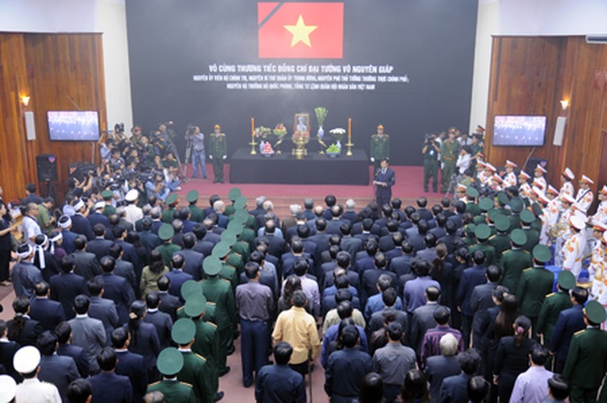 Nation mourns General Vo Nguyen Giap - 5
