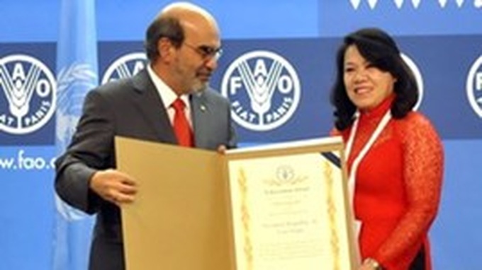 Vietnam honoured for achievements in poverty reduction - 1