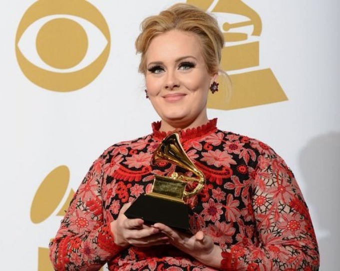 Adele wins best pop solo performance Grammy - 1 Adele wins best pop solo performance Grammy - 1