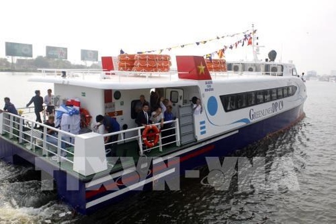 High-speed boat service opens on HCM City-Can Gio-Vung Tau route - 1