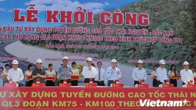 VND2.75 trillion for Thai Nguyen-Bac Kan expressway - 1