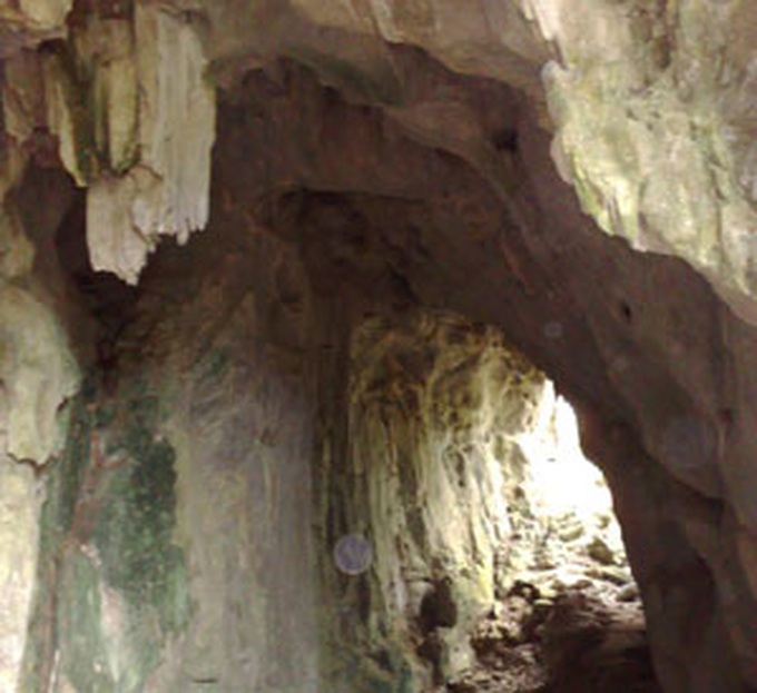 Cave holds ancient cemetery - 1