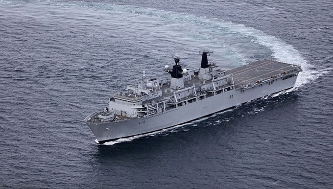 UK Royal Navy's ship HMS Albion visits Vietnam - 1