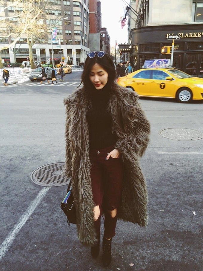 Model Hoang Thuy named Top 28 in New York fashion show - 1 Model Hoang Thuy named Top 28 in New York fashion show - 1