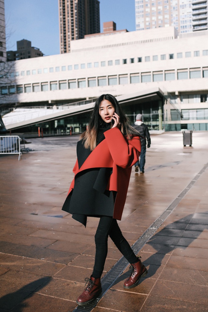 Model Hoang Thuy named Top 28 in New York fashion show - 5 Model Hoang Thuy named Top 28 in New York fashion show - 5